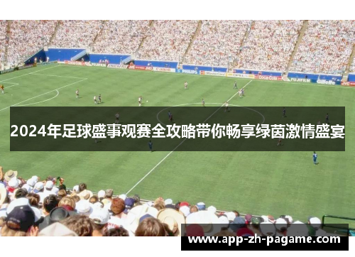 2024年足球盛事观赛全攻略带你畅享绿茵激情盛宴